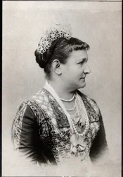 Portrait of Carola of Vasa, Queen of Saxony